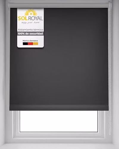 Thermorrollo Sol Royal SolReflect T42 opaco y térmico color antracita An/P/Al: 50 x 160 cm