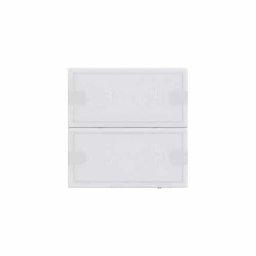 Pulsador Gira Tastsens.4 Komfort 2f KNX TS4 en color blanco