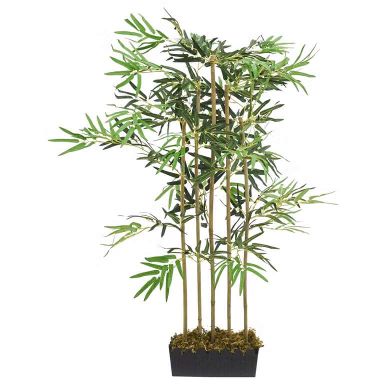 Árbol de bambú artificial verde vidaXL de 120 cm