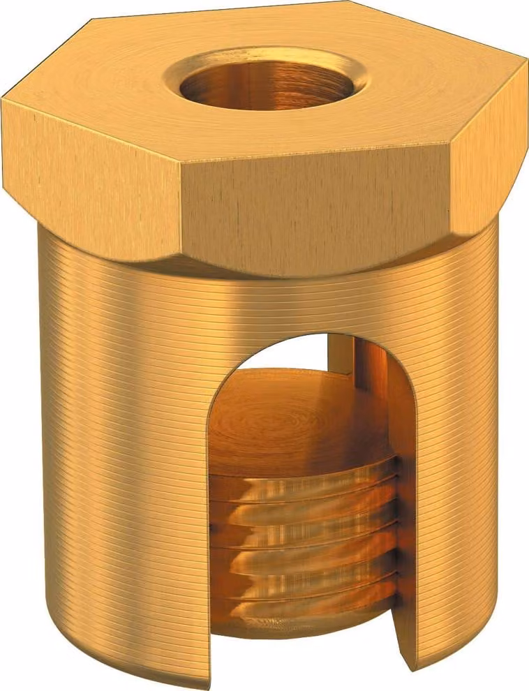 Pack de 50 tornillos de conexión a tierra OBO de acero inoxidable para canalizaciones EKL 25, rosca M6 y 25 mm
