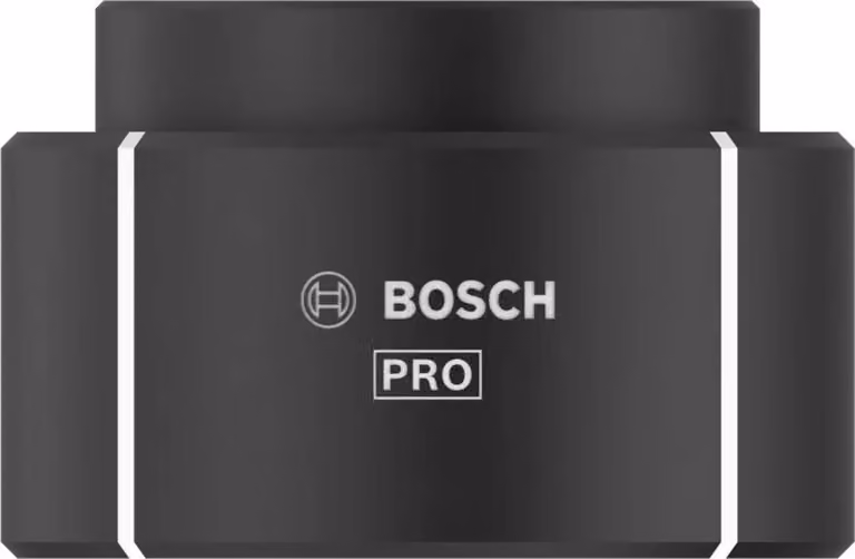 Matriz de marcado Bosch de acero inoxidable color plata para sierra de corona