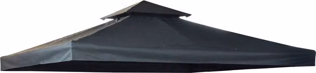 Techo de repuesto para carpa Outsunny de poliéster para jardín y terraza, 3 x 3 m, color gris oscuro