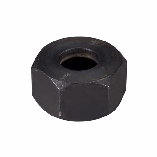 Tuerca de apriete hexagonal Makita de color negro y azulado