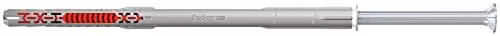 Set de 50 tacos universales Fischer DuoXpand de nylon con tornillo avellanado galvanizado, An/P/Al: 10 x 200 mm