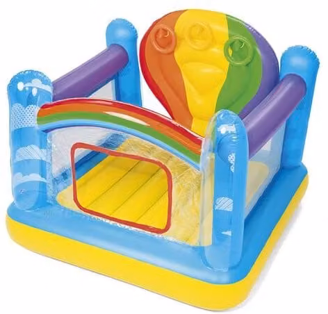 Castillo hinchable Bestway arcoíris multicolor An/P/Al: 175 x 173 x 137 cm
