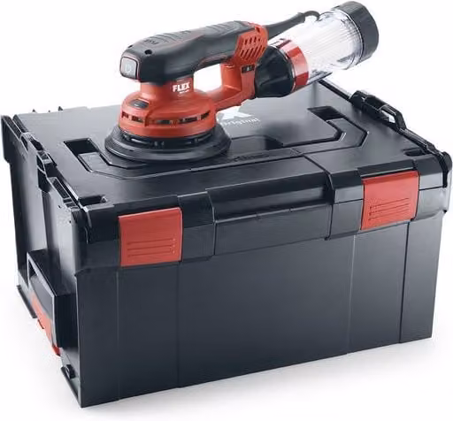 Lijadora Excéntrica Flex Ore 5-150 Ec Set con Accesorios en color rojo Ø150 mm