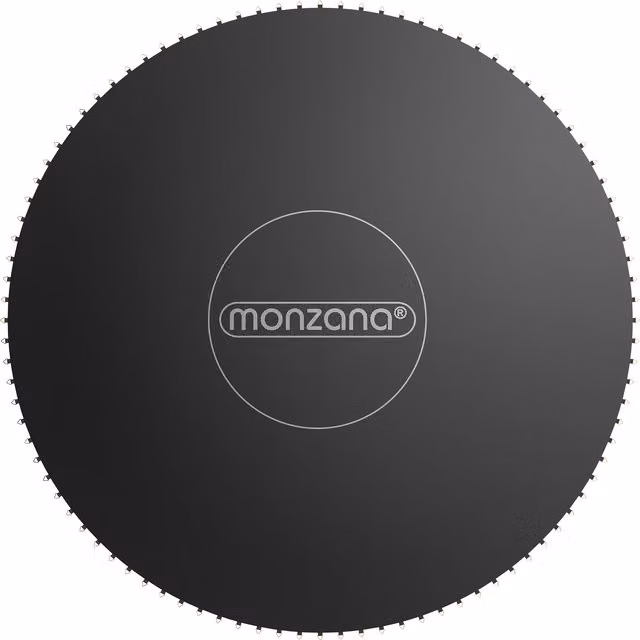 Repuesto de lona para cama elástica Monzana en polipropileno color negro con un diámetro de 427 cm