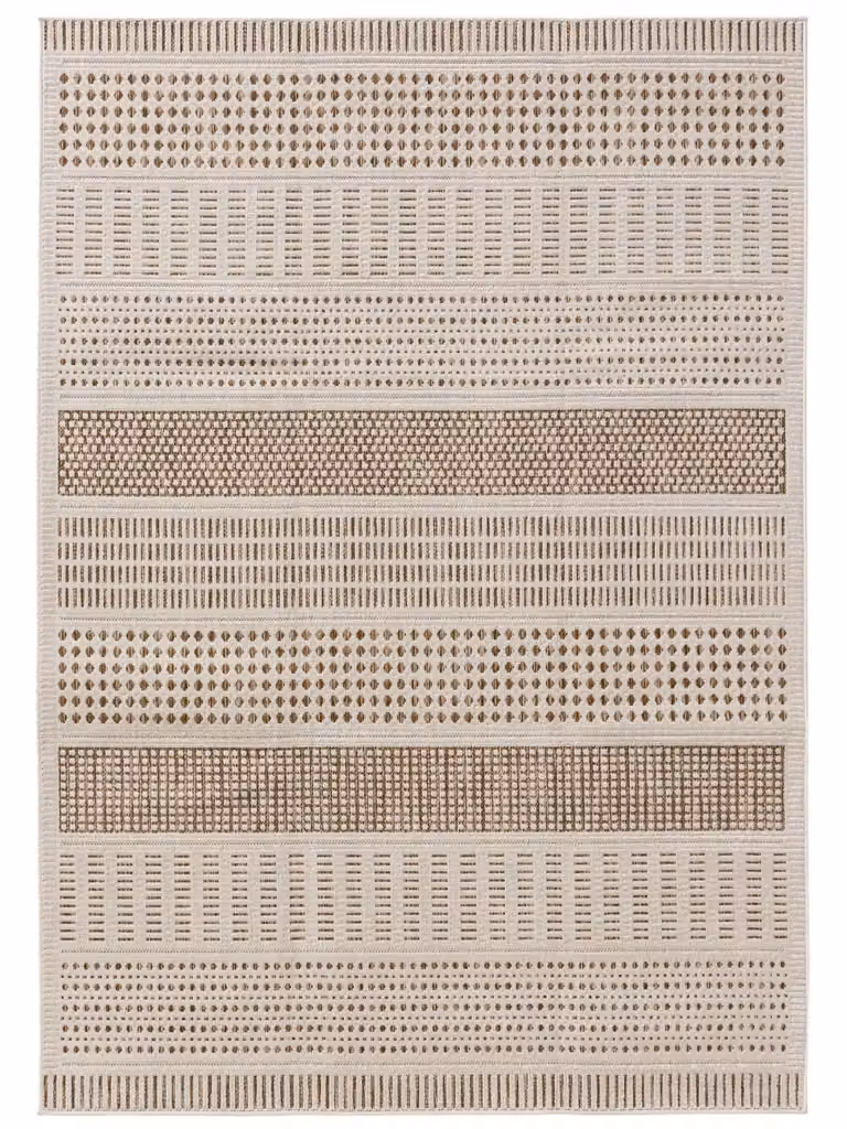 Alfombra Benuta para interior y exterior en color beige, diseño moderno y fácil cuidado, An/P: 240 x 350 cm