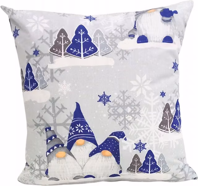 Funda de almohada decorativa navideña Doratex de 100% algodón, An/An/Al: 40 x 40 x 1 cm