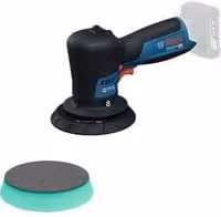 Pulidora inalámbrica Bosch GPX 12V-125 Professional de 12 V en azul y negro