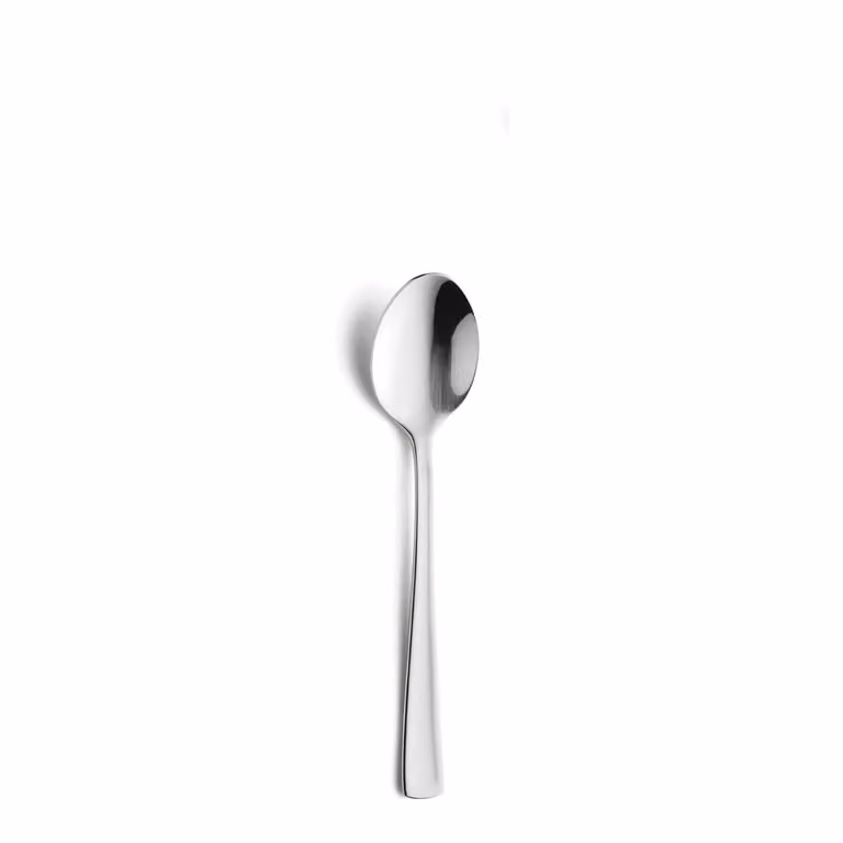 Juego de 12 cucharitas de café Atlantic de Amefa en acero inoxidable 18/10 color plata pulido
