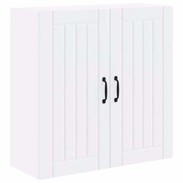 Armario de pared para cocina vidaXL LUCCA blanco de madera de ingeniería An/P/Al: 80 x 31 x 80 cm
