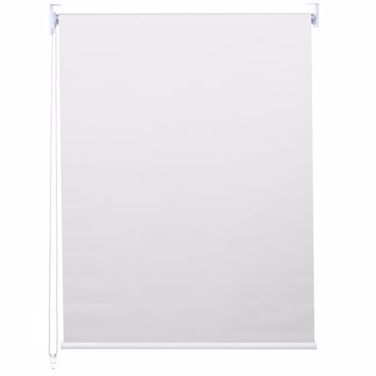 Estor Enrollable Mendler Blanco Opaco con Aislamiento Térmico y Protección UV, An: 40 cm, Al: 160 cm