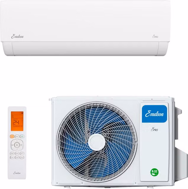 Aire acondicionado split Emelson Pro4 6106 FRG con Wi-Fi y mando a distancia en color blanco