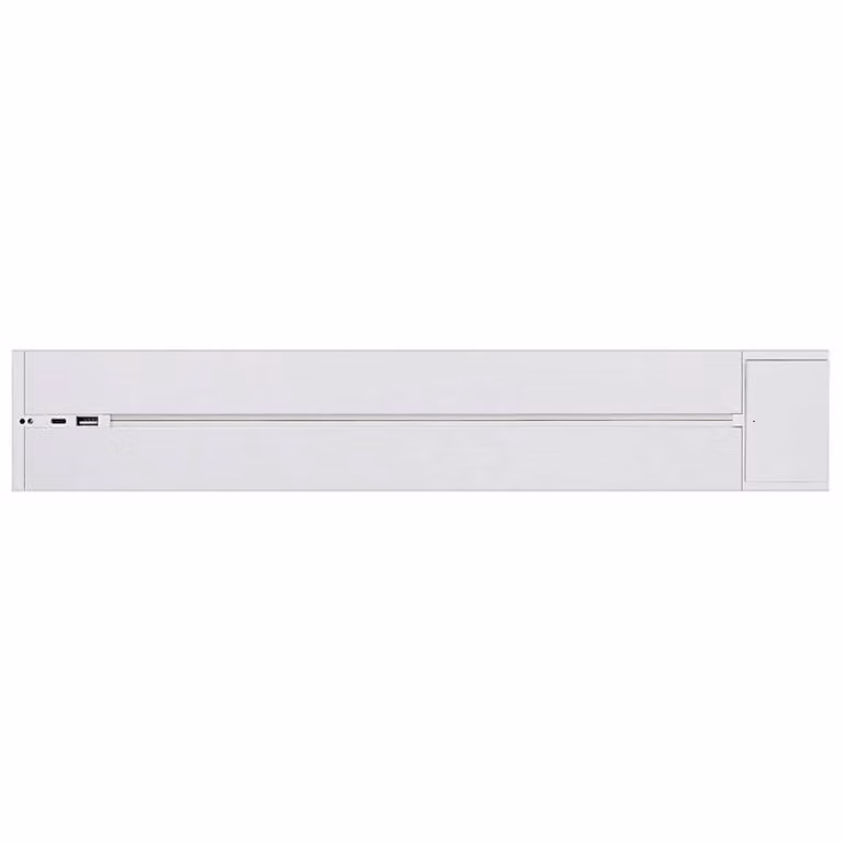 Carril base con interruptor y cargador USB A+C+C LEDBOX KOOB blanco de 50 cm