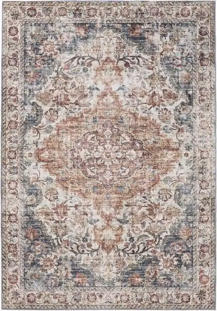 Alfombra lavable Benuta George de estilo oriental multicolor An/P: 200 x 300 cm