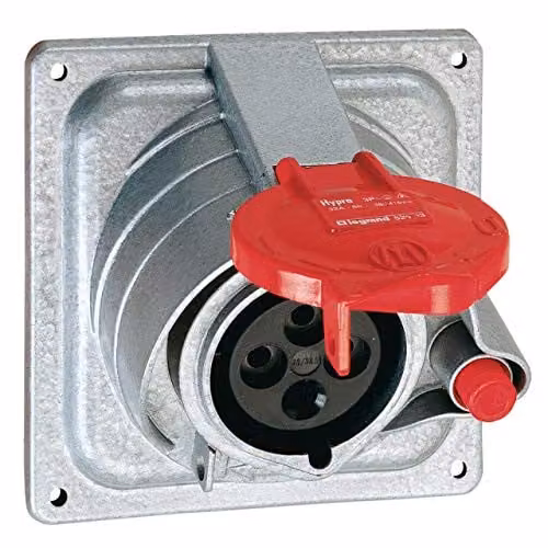Enchufe fijo Legrand Hypra 052213 IP44/55 16A 380 V a 415 V 3P + T multicolor