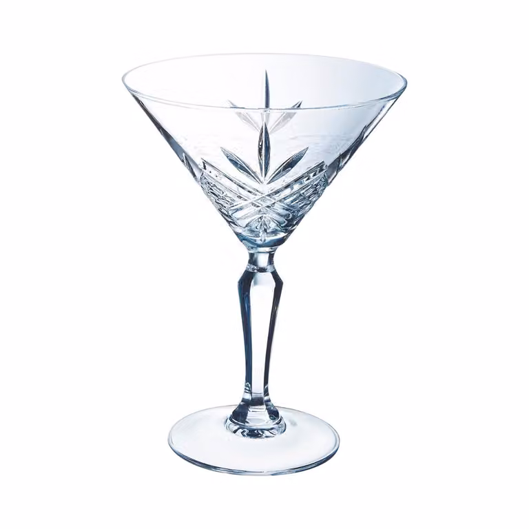 Juego de 6 copas de cocktail Broadway de Arcoroc en vidrio transparente de 21 cl