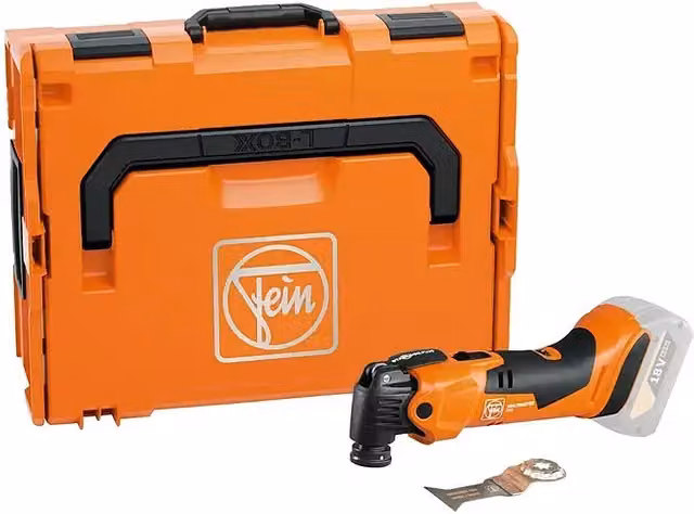 Multiherramienta de batería AMPShare 18V AMM 500 Plus AS Bosch en color naranja y negro