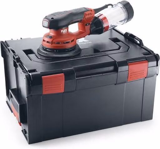 Lijadora Excéntrica Flex Ore 3-150 Ec Set con Accesorios en color rojo Ø150 mm