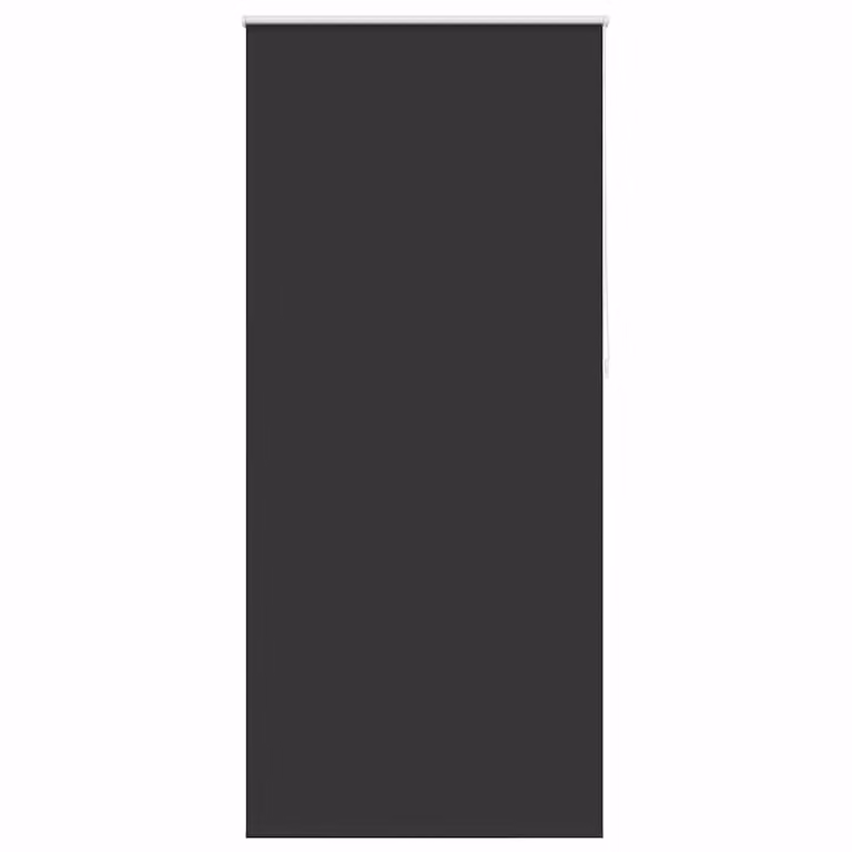 Estor enrollable opaco vidaXL color negro, An/Al: 80 x 230 cm