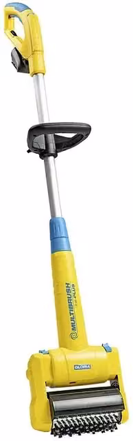 Cepillo para limpiar suelos MultiBrush li-ion Plus Power for All 18V de Bosch en color gris y amarillo