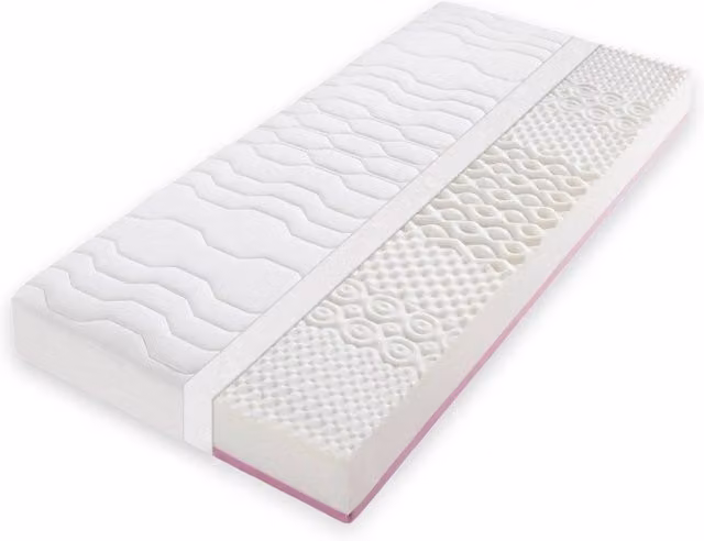 Colchón de muelles ensacados Home Deluxe TOUCH blanco An/P: 90 x 200 cm H2/H3