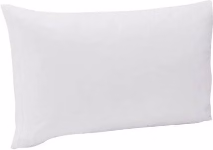 Almohada de plumas Pikolin para adultos, transpirable y reguladora del clima, An/An/Al: 80 x 40 cm, color blanco