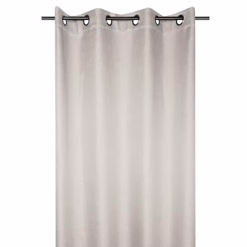 Cortina aislante térmica y blackout Lovely Casa color beige, An/Al: 140 x 260 cm