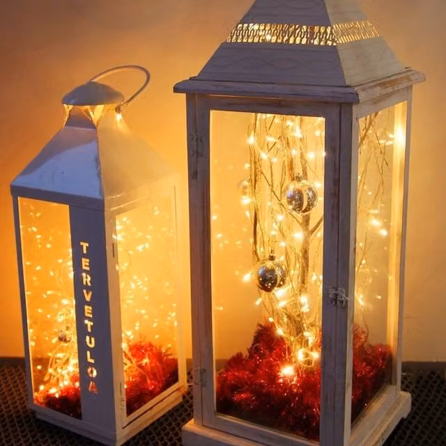 Hilo Luminoso F-BRIGHT con 20 LED RGB Multicolores, Función Flash y Mando a Distancia en Cobre y Plata