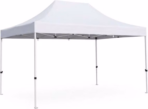 Carpa Plegable Master de Regalos Miguel en Blanco de 3 x 4,5 m con Estructura de Acero y Poliéster