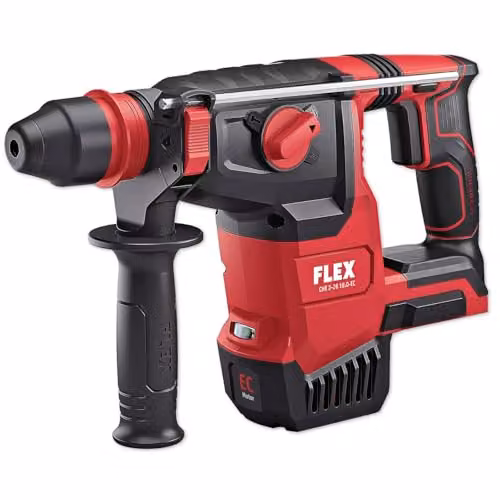 Martillo perforador inalámbrico Flex CHE 2-26 18.0-EC SDS-plus de 2,6J en color rojo