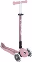 Scooter 3 en 1 Globber Go-Up Active Lights Eco Vespa plegable y con altura ajustable para niños