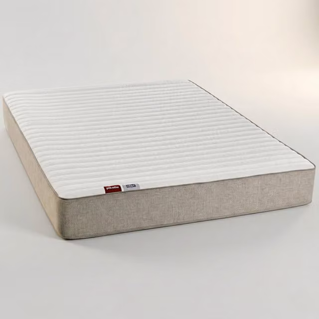 Colchón de espuma viscoelástica Pikolin LEAH color beige An/P/Al: 135 x 182 cm
