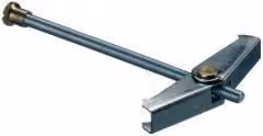 Pernos de básculo FP con tuerca estriada color plata, pack de 100 unidades, 3 x 85 mm
