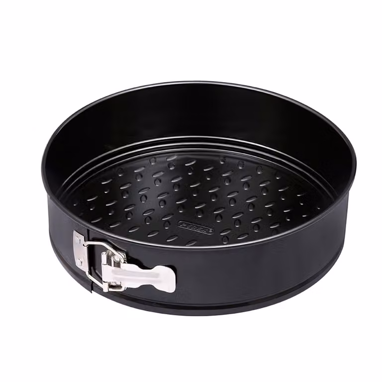 Molde desmontable Pyrex Glide redondo de acero al carbono con revestimiento antiadherente negro de 19 cm