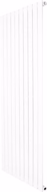 Radiador Plano de Columna Única Monster Shop en Acero Blanco de 1568 W An/P/Al: 160 x 70 x 4,6 cm