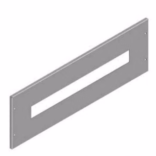Tapa para aparato modular Siemens alpha 125 universal en color gris, An/Al: 60 x 15 cm
