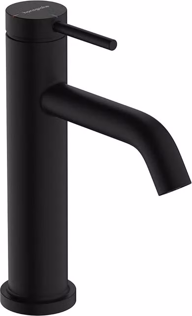 Grifo monomando para lavabo Hansgrohe Tecturis S 110 con apertura CoolSmart en negro mate