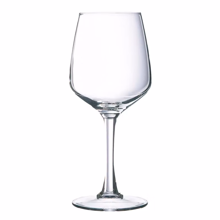 Juego de 6 copas de agua Lineal de Arcoroc en vidrio transparente de 31 cl