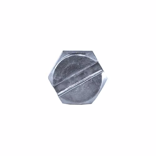 Tornillo para chapa de acero inoxidable Goebel de color plata, cabeza hexagonal, 6,3 x 19 mm
