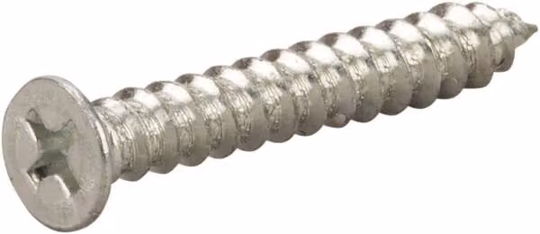 Tirafondo para madera Gopart M5x35 mm color plata brillante