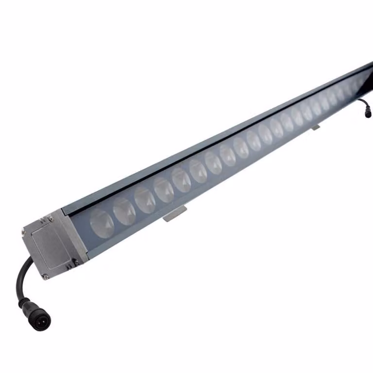 Bañador de pared lineal LED Bridgelux LEDBOX de 36W DC24V, 1m, blanco cálido