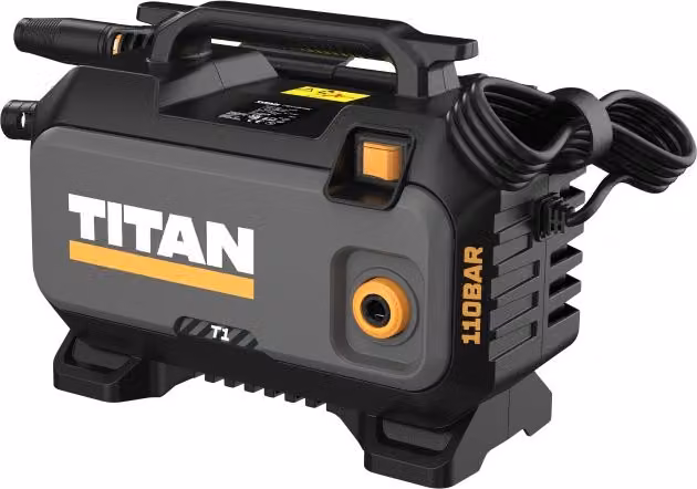 Hidrolimpiadora Titan de 1400W y 110 bar en color gris