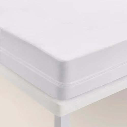 Funda de colchón Pikolin impermeable y transpirable en color blanco, An/P: 150 x 196 cm