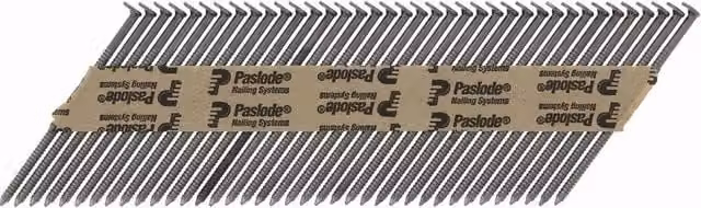 Paquete de 2500 puntas con muesca Spit IM90i de color plata, dimensiones 2,8 x 70 mm