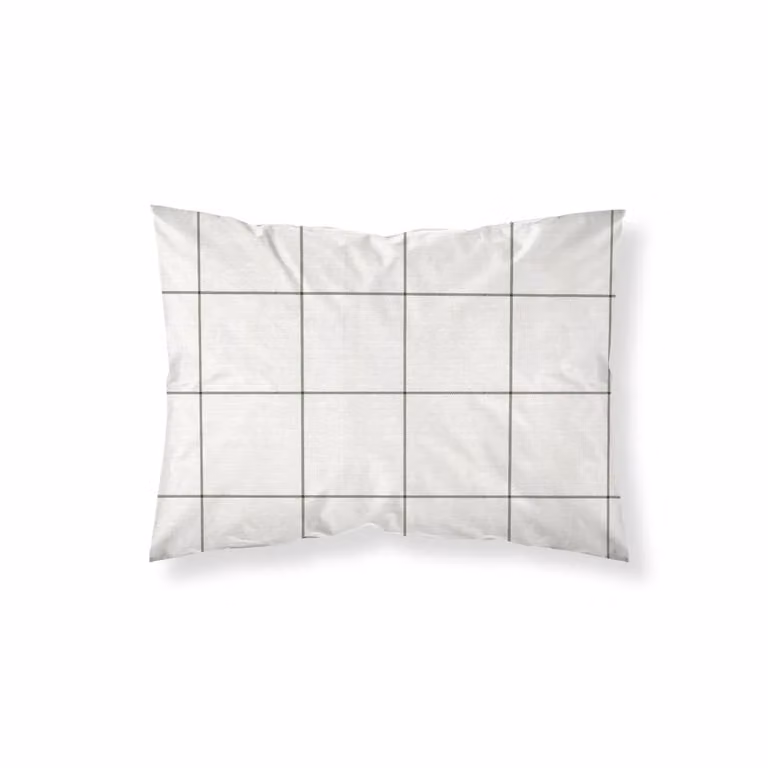 Funda de almohada Muare Home multicolor con diseño de cuadros para adultos, 100% poliéster, An/P/Al: 45 x 110 cm