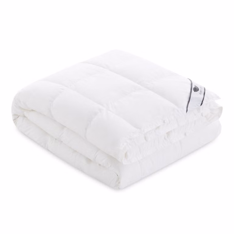 Relleno nórdico premium La Redoute Intérieurs de plumón y algodón, color blanco, 140 g/m², An/P/Al: 155 x 220 cm