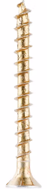Pack de 1000 tornillos para madera Spax Pozidriv bicromatados de acero con cabeza plana, ø 3,5 x l 35 mm