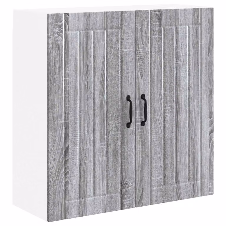 Armario de pared para cocina vidaXL LUCCA Gris, An/Al/P: 80 x 80 x 31 cm